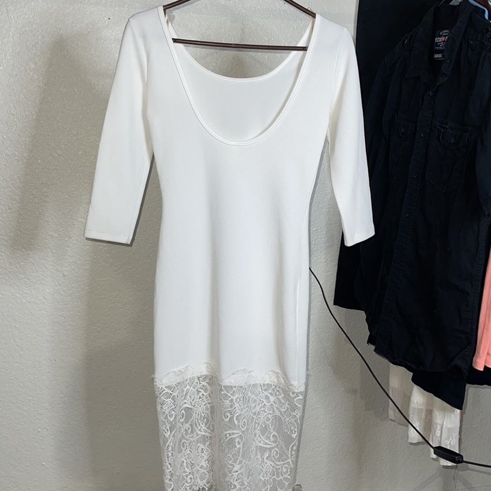 White dress